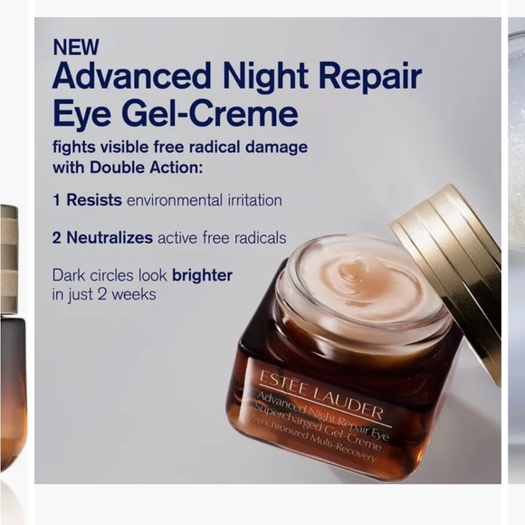 ESTÉE LAUDER Advanced Night Repair Eye Gel Cream 0.5 Oz - Picture 2 of 5